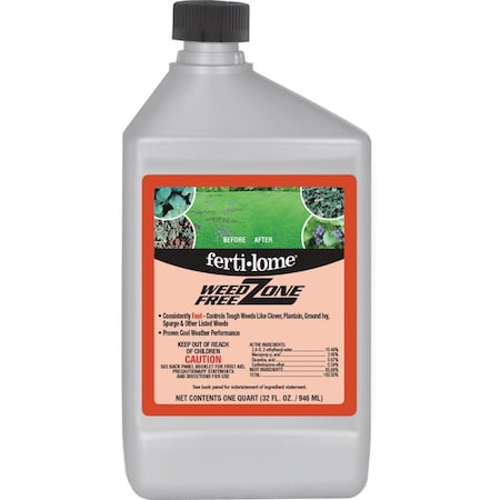 Ferti-Lome Weed Free Zone 32 Oz. Concentrate Weed Killer 10525